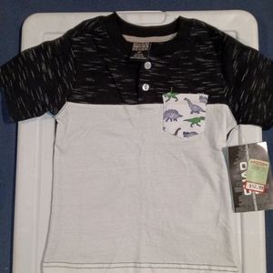 4T Quad Seven Polo Shirt White/Navy